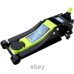 Heavy-Duty Dual Piston 3.5Ton Low Profile Steel Racing Floor Jack Hydraulic Jack