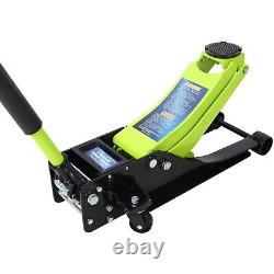 Heavy-Duty Dual Piston 3.5Ton Low Profile Steel Racing Floor Jack Hydraulic Jack