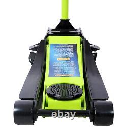 Heavy-Duty Dual Piston 3.5Ton Low Profile Steel Racing Floor Jack Hydraulic Jack