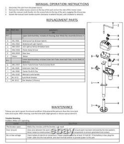 Heavy-Duty Electric Power Tongue Jack 1.75 Ton Capacity RVs/Campers/Boats