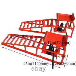 Heavy Duty Enhanced Auto Car Service Ramps Lifts Loading 3 Tons Car Ramps Newest