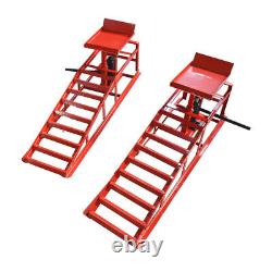 Heavy Duty Enhanced Auto Car Service Ramps Lifts Loading 3 Tons Car Ramps Newest