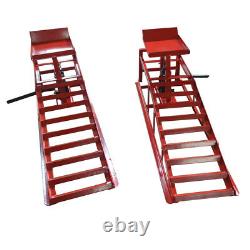 Heavy Duty Enhanced Auto Car Service Ramps Lifts Loading 3 Tons Car Ramps Newest