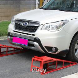 Heavy Duty Enhanced Auto Car Service Ramps Lifts Loading 3 Tons Car Ramps Newest