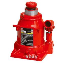 Heavy Duty Hydraulic Bottle Jack Lift 20 Ton Stubby Commercial Repair Shop Tool