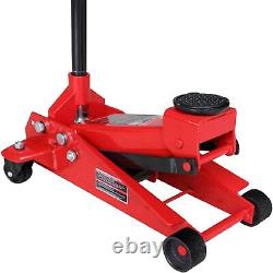 Heavy Duty Hydraulic Car Floor Jack with Lift Pump for l Terrain Vehicles, 3 Ton