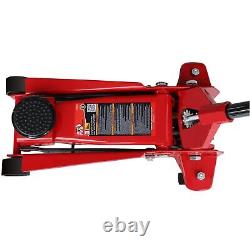 Heavy Duty Hydraulic Car Floor Jack with Lift Pump for l Terrain Vehicles, 3 Ton