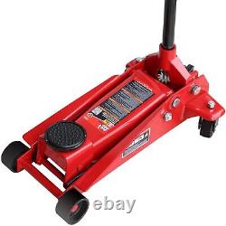 Heavy Duty Hydraulic Car Floor Jack with Lift Pump for l Terrain Vehicles, 3 Ton