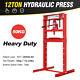 Heavy Duty Hydraulic Shop Press 12 Ton Press Plates H-frame Benchtop Press Stand