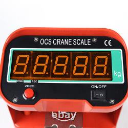 Heavy Duty Industrial 3Ton Load LCD Display Crane Scale Hanging Scale Durable