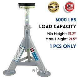 Heavy Duty Jack Stand 3 Ton Capacity Trailer Tongue Supporter Stabilizer Tripod