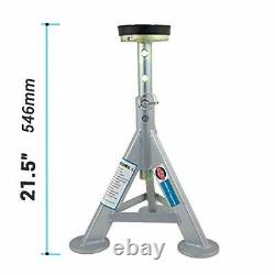 Heavy Duty Jack Stand 3 Ton Capacity Trailer Tongue Supporter Stabilizer Tripod