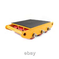 Heavy Duty Machinery Mover Dolly Skate Roller Move 15Ton 33000lb
