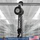Heavy Duty Manual Hand Chain Hoist 3 Ton 6614 Lbs Capacity 10 Feet With 2 Hooks