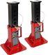 Heavy Duty Pin Type Professional Car Jack Stand With Lock 12 Ton Capacity 1 Pair