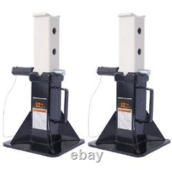 Heavy Duty Pin Type Professional Car Jack Stand with Lock 22 Ton Capacity 1 Pair