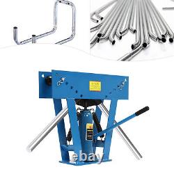 Heavy-Duty Pipe Bending Machine 16 Ton Hydraulic Pipe Tube Bender With 8 Dies