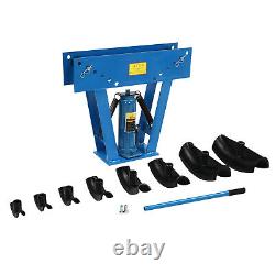 Heavy-Duty Pipe Bending Machine 16 Ton Hydraulic Pipe Tube Bender With 8 Dies