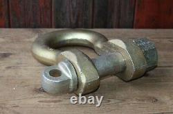 Heavy Duty Recovery Shackle Weighs 11 kg Commercial Vehicle WLL 50 Ton