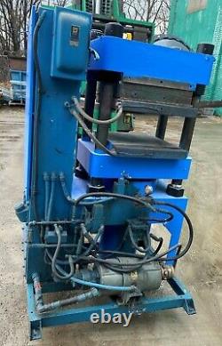 Heavy Duty Tmp 100 Ton Hydraulic 4 Post Molding Electric Platen Press