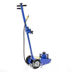 Heavy duty 22 Ton Air Hydraulic Floor Jack Wheels Lift Truck Bus Shop Equipment