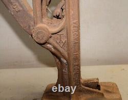 Heavy duty Verona 15 ton railroad track jack house barn foundation lift tool J1