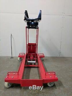 Hoc Tj38 2 Ton 4400 Pound Lb Heavy Duty Transmission Jack + 1 Year Warranty