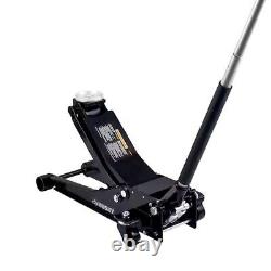 Husky 3 Ton Heavy Duty Low Profile Floor Car Jack With Quick Lift and Stands
