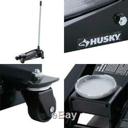 Husky Garage Jack Car Lift Hydraulic Pressure Detachable Handle Heavy Duty 3 Ton