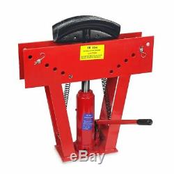 Hydraulic Pipe Bender 16 Ton Manual Tubing Heavy Duty Exhaust Tube Bending