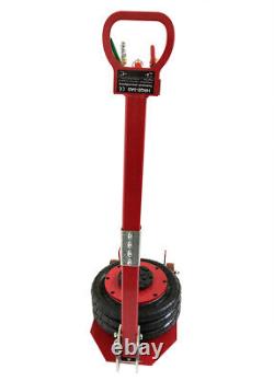 INTBUYING 3 Ton Triple Bag Air Pneumatic Jack Heavy Duty Jacking 5.9 to 15.75