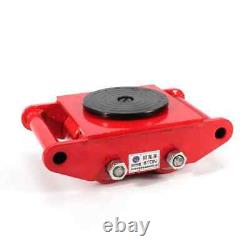 Industrial Machinery Mover Heavy Duty Machine 4 Rollers Dolly Skate 6/8/12 Ton