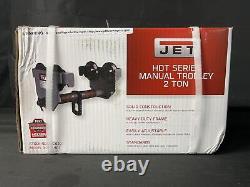 Jet 262020 2-HDT 2 Ton Heavy Duty Manual Trolley Factory Sealed