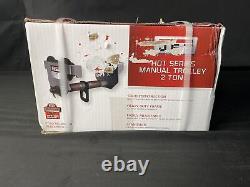 Jet 262020 2-HDT 2 Ton Heavy Duty Manual Trolley Factory Sealed