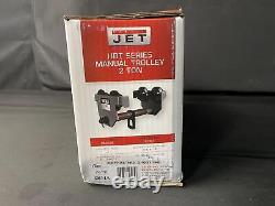 Jet 262020 2-HDT 2 Ton Heavy Duty Manual Trolley Factory Sealed