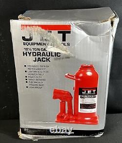 Jet 453312 12-1/2 Ton Heavy Duty Hydraulic Bottle Jack New Open Box