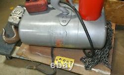 Lodestar 2 Ton CM Chain Hoist 220 440 V 8 FPM Lifting Rigging Heavy Duty