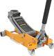 Lowprofilefloor Jack 3 Ton Heavy Duty Steel Dual Piston Rapid Pump