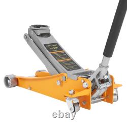 Low Profile Floor Jack 2.5/3 Ton Heavy Duty Steel Dual Piston Rapid Pump