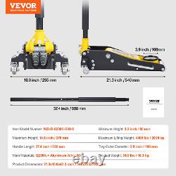 Low Profile Floor Jack 2 Ton Heavy Duty Dual Piston Rapid Pump for Auto Repair