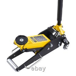 Low Profile Floor Jack 2 Ton Heavy Duty Dual Piston Rapid Pump for Auto Repair