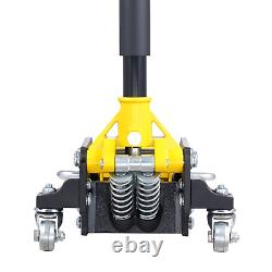 Low Profile Floor Jack 2 Ton Heavy Duty Dual Piston Rapid Pump for Auto Repair