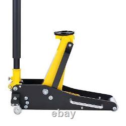 Low Profile Floor Jack 2 Ton Heavy Duty Dual Piston Rapid Pump for Auto Repair