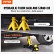 Low Profile Floor Jack 2 Ton Heavy Duty Single Piston Hydraulic Pump