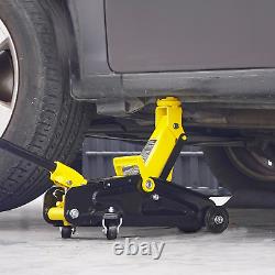 Low Profile Floor Jack 2 Ton Heavy Duty Single Piston Hydraulic Pump