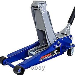 Low Profile Floor Jack 3 Ton Heavy Duty Steel Hydraulic Jack with Dual Piston Pump