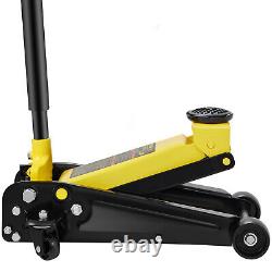 Low Profile Hydraulic Floor Jack 3 Ton Heavy-duty Steel Single Piston Pump