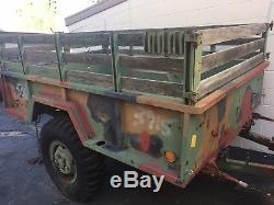 MILITARY TRAILER M101A1, 3/4ton Complete! Heavy Duty
