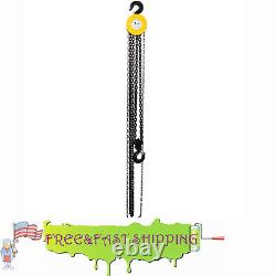 Manual Chain Hoist 5 Ton 11000 Lbs Capacity 10 FT Heavy Duty for Warehouse