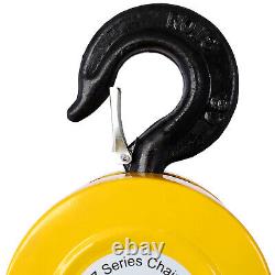 Manual Chain Hoist 5 Ton 11000 Lbs Capacity 10 FT Heavy Duty for Warehouse